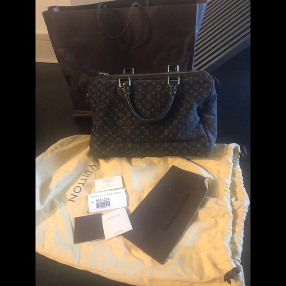 Louis Vuitton Handbags - Authentic Louis Vuitton Mini Lin speedy receipt